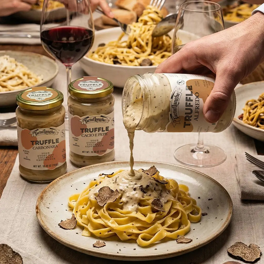 Truffle Alfredo Sauce, Creamy Italian Pasta Sauce - By TartufLanghe Morelli Pasta