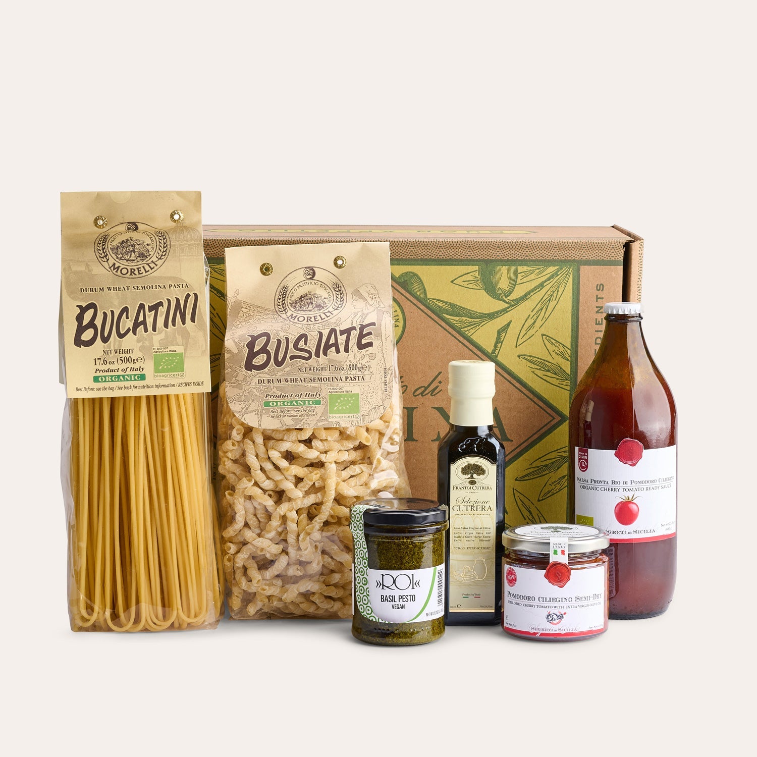 La Cucina Italiana Gift Basket - Vegan Morelli Pasta