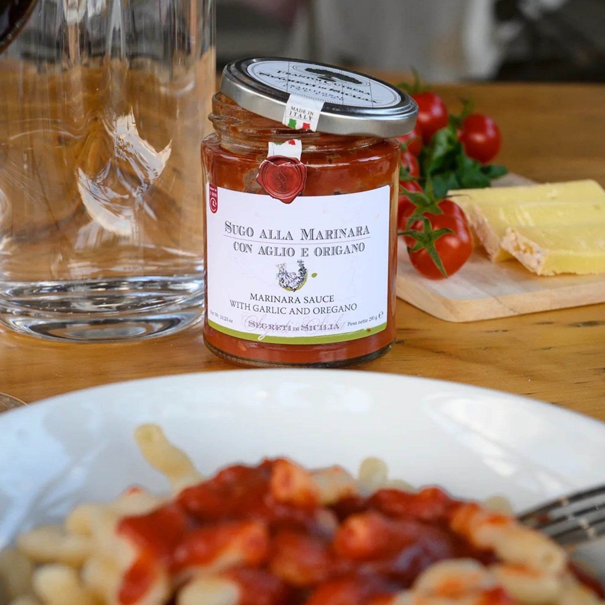 Sicilian Marinara Sauce With Garlic and Oregano - By Frantoi Cutrera Frantoi Cutrera