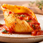 Organic Jumbo Shell Pasta | Tricolor Italian Conchiglioni - By Morelli