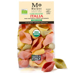 Organic Jumbo Shell Pasta | Tricolor Italian Conchiglioni - By Morelli
