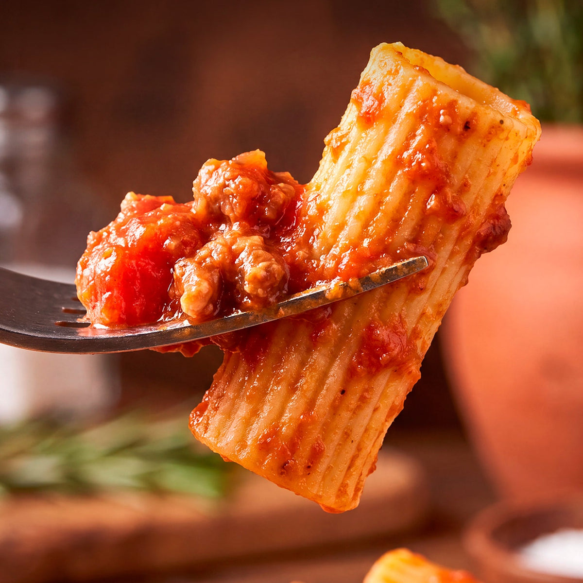 Organic Rigatoni Pasta | Bronze Cut Italian Pasta Noodles - By Morelli