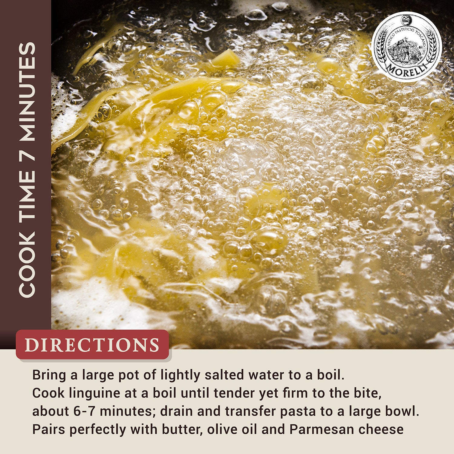 Linguine Tartufo Linguine Pasta with Truffle Morelli Pasta