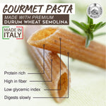 Penne Integrali Whole Wheat Pasta 17.6oz / 500g Morelli Pasta