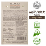Ricciolina Pasta with Bran High Fiber Pasta 8.8oz / 250g Morelli Pasta