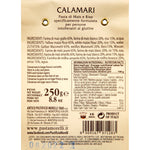 Riso e Mais Calamari Pasta Made with Rice and Corn, Gluten Free 8.8oz/250g Morelli Pasta