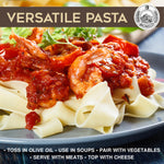 Pappardelle Pasta with Wheat Germ , 17.6oz (500g) Morelli Pasta