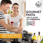 Pappardelle Pasta with Wheat Germ , 17.6oz (500g) Morelli Pasta