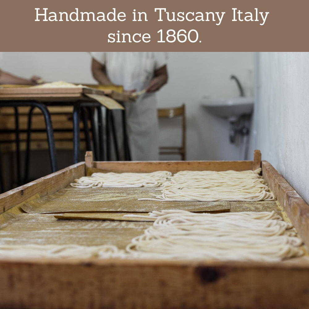 Pici di Toscana Dried Thick Pasta Nests 17.6oz (500g) Morelli Pasta